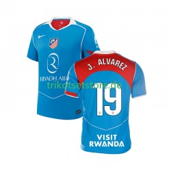 Atlético Madrid Julian Alvarez 19 2025-2026 Herren Trikot Ausweich Kurzarm