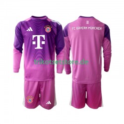 FC Bayern München Torwart 2025-2026 Kinder Trikotset Viertes Langarm