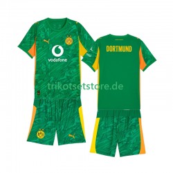 Borussia Dortmund Torwart 2025-2026 Kinder Trikotset Heim Kurzarm