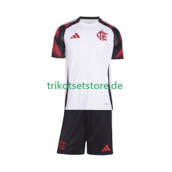 CR Flamengo 2025-2026 Kinder Trikotset Auswärts Kurzarm