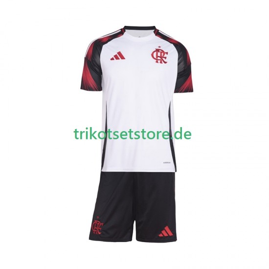CR Flamengo 2025-2026 Kinder Trikotset Auswärts Kurzarm