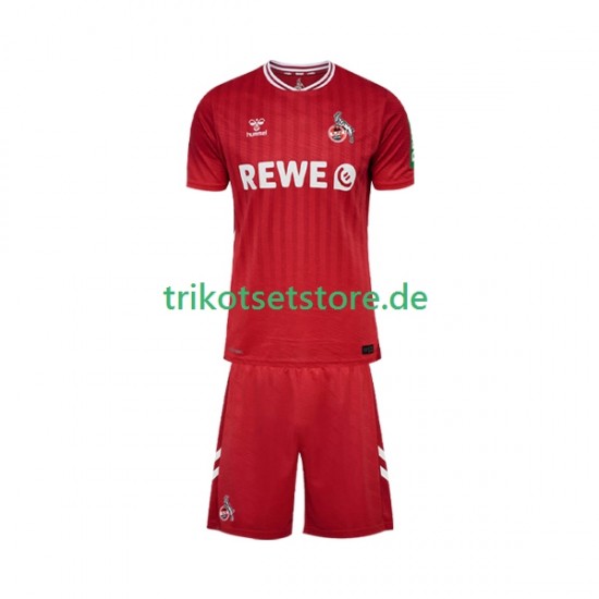 FC Köln 2025-2026 Kinder Trikotset Auswärts Kurzarm