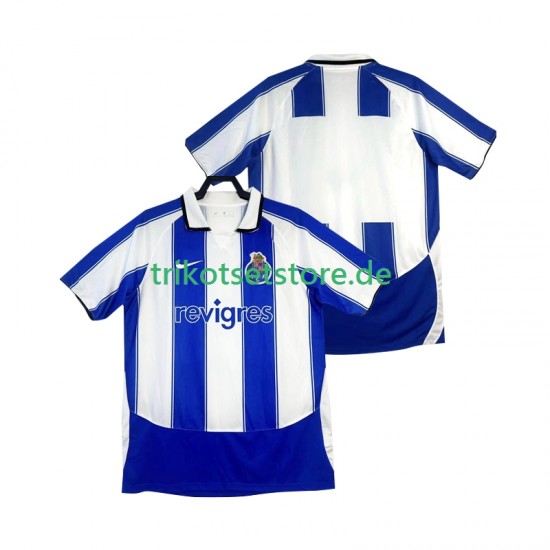 FC Porto Retro 2003 2004 Herren Trikot Heim Kurzarm