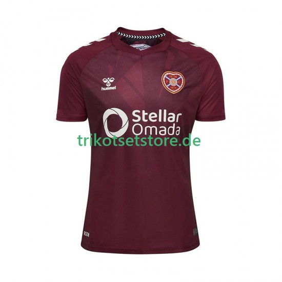Hearts 2025-2026 Herren Trikot Heim Kurzarm