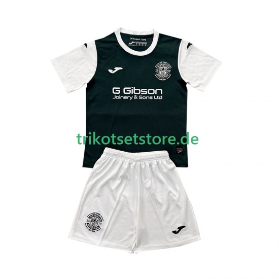 Hibernian 2025-2026 Kinder Trikotset Heim Kurzarm