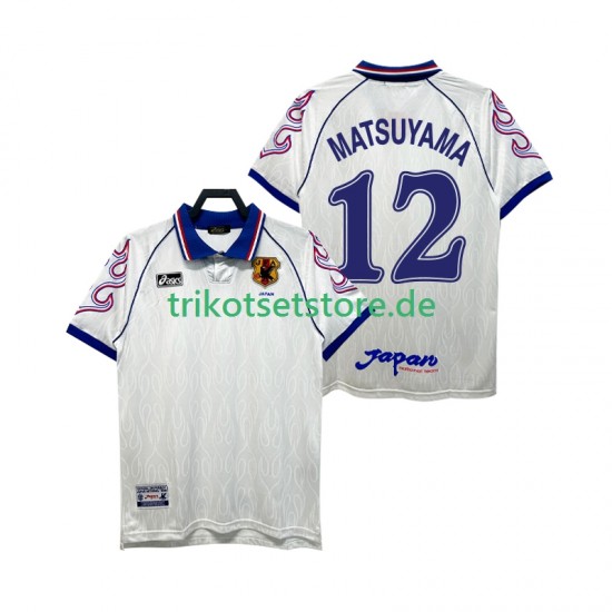 Japan MATSUYAMA 12 Retro 1998 Herren Trikot Auswärts Kurzarm