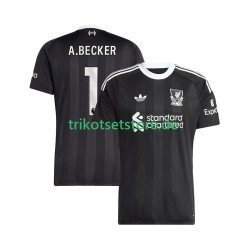 Liverpool Torwart Alisson Becker 1 2025-2026 Herren Trikot Viertes Kurzarm