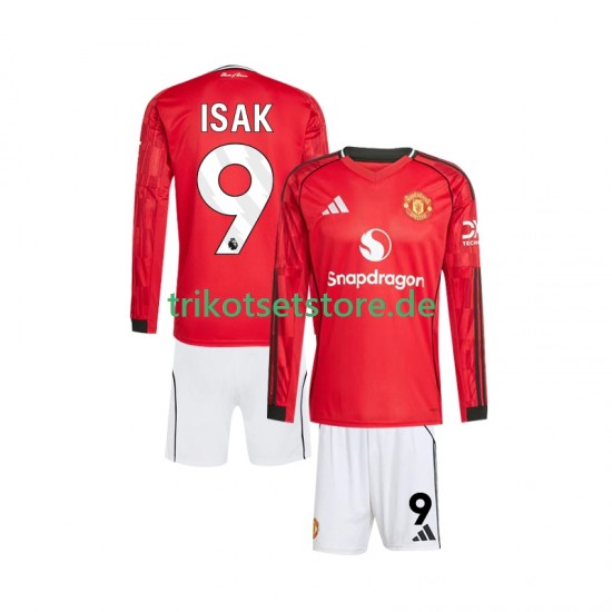 Liverpool ISAK 9 2025-2026 Kinder Trikotset Heim Langarm