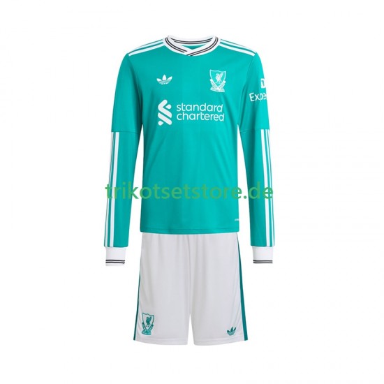 Liverpool 2025-2026 Kinder Trikotset Ausweich Langarm