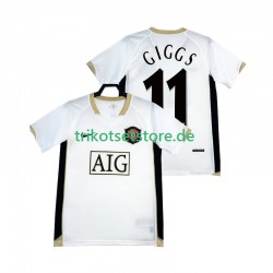Manchester United GIGGS 11 Retro 2006-2007 Herren Trikot Auswärts Kurzarm