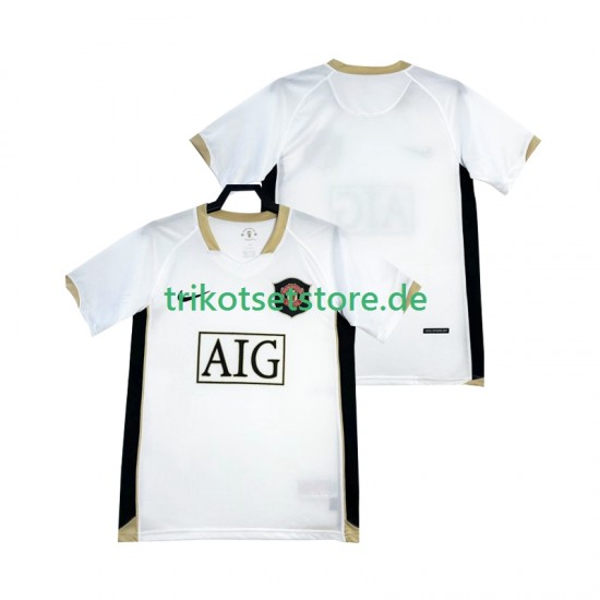 Manchester United Retro 2006-2007 Herren Trikot Auswärts Kurzarm
