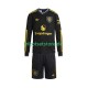 Manchester United 2025-2026 Kinder Trikotset Ausweich Langarm
