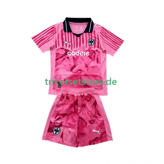 Torwart Monterrey FIFA CWC 2025 Kinder Trikotset Heim Kurzarm