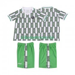 Nigeria Retro 1994 Kinder Trikotset Auswärts Kurzarm
