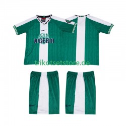Nigeria Retro 1996 Kinder Trikotset Heim Kurzarm