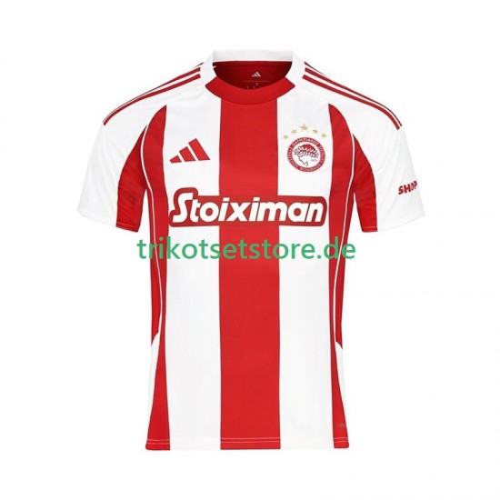 Olympiacos 2025-2026 Herren Trikot Heim Kurzarm