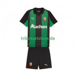RC Lens 2025-2026 Kinder Trikotset Auswärts Kurzarm