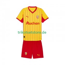 RC Lens 2025-2026 Kinder Trikotset Heim Kurzarm