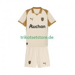 RC Lens 2025-2026 Kinder Trikotset Ausweich Kurzarm