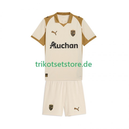 RC Lens 2025-2026 Kinder Trikotset Ausweich Kurzarm