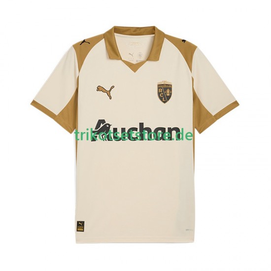 RC Lens 2025-2026 Herren Trikot Ausweich Kurzarm