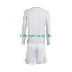 Real Madrid 2025-2026 Kinder Trikotset Heim Langarm