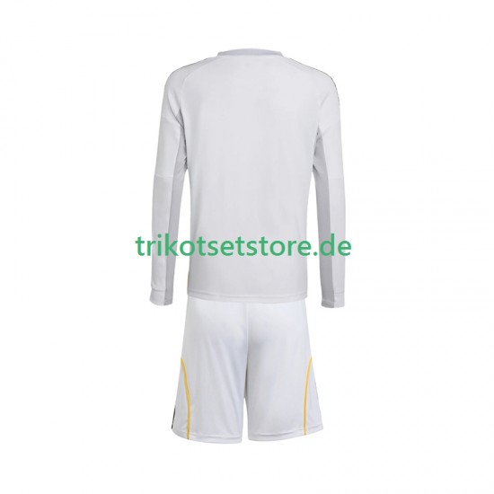 Real Madrid 2025-2026 Kinder Trikotset Heim Langarm