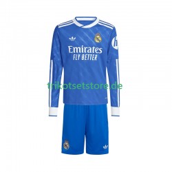 Real Madrid 2025-2026 Kinder Trikotset Ausweich Langarm