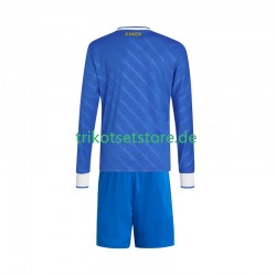 Real Madrid 2025-2026 Kinder Trikotset Ausweich Langarm