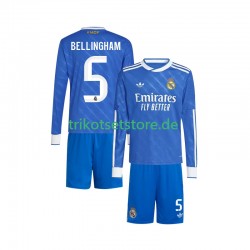 Real Madrid Jude Bellingham 5 2025-2026 Kinder Trikotset Ausweich Langarm