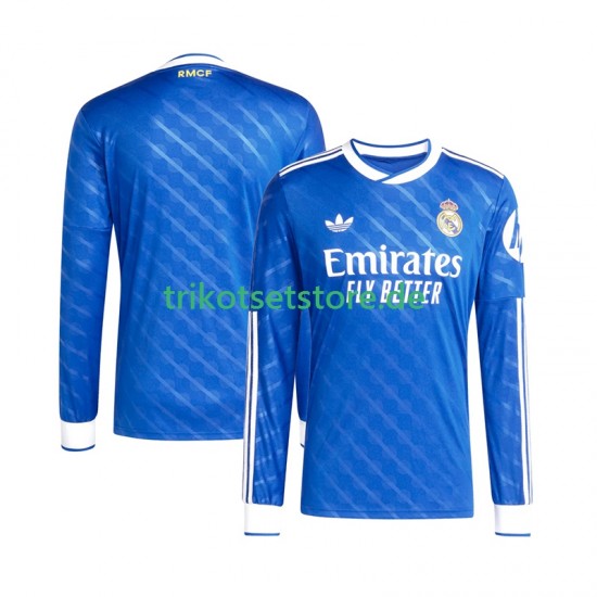 Real Madrid 2025-2026 Herren Trikot Ausweich Langarm