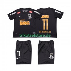 Santos NEYMAR JR 11 Retro Classic 2012 2013 Kinder Trikotset Auswärts Kurzarm