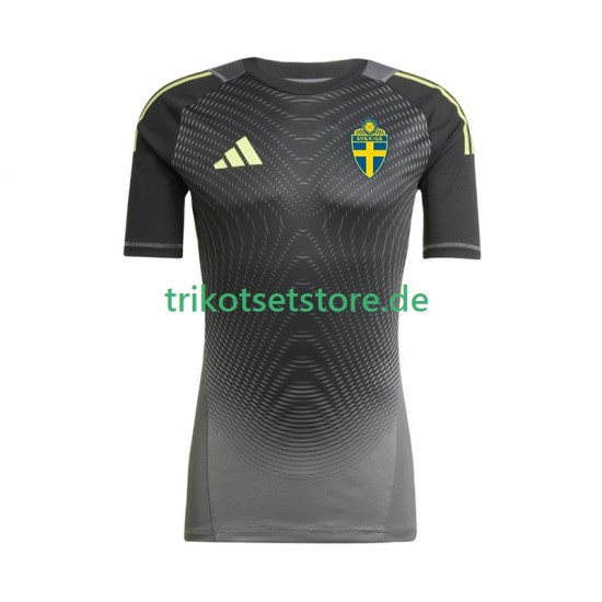 Schweden Torwart 2025-2026 Herren Trikot Auswärts Kurzarm