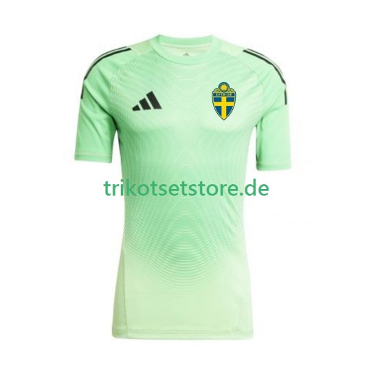 Schweden Torwart 2025-2026 Herren Trikot Heim Kurzarm