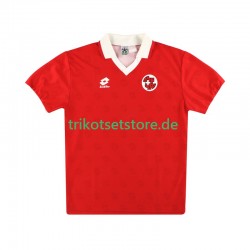 Schweiz Retro 1994 Herren Trikot Heim Kurzarm