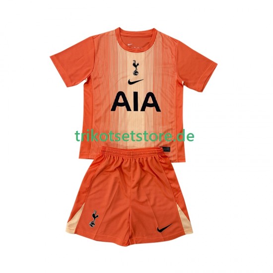 Tottenham Hotspur Torwart 2025-2026 Kinder Trikotset Ausweich Kurzarm