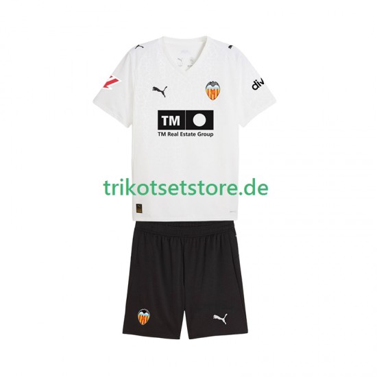 Valencia CF 2025-2026 Kinder Trikotset Heim Kurzarm