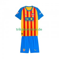 Valencia CF 2025-2026 Kinder Trikotset Ausweich Kurzarm