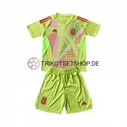 Argentinien Torwart 2024 Kinder Trikotset Auswärts Kurzarm
