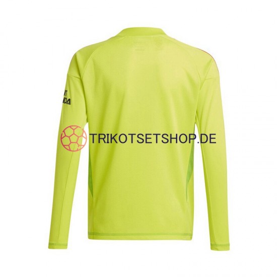 Arsenal Torwart 2024-2025 Herren Trikot Heim Gelb Langarm