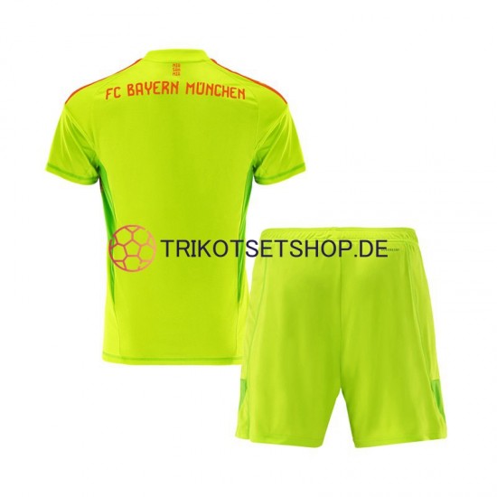FC Bayern München Torwart 2024-2025 Kinder Trikotset Heim Kurzarm
