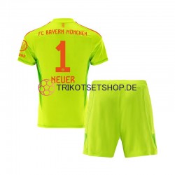 FC Bayern München Torwart Manuel Neuer 1 2024-2025 Kinder Trikotset Heim Kurzarm