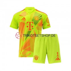 FC Bayern München Torwart Manuel Neuer 1 2024-2025 Kinder Trikotset Heim Kurzarm