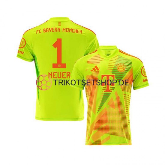 FC Bayern München Torwart Manuel Neuer 1 2024-2025 Herren Trikot Heim Kurzarm