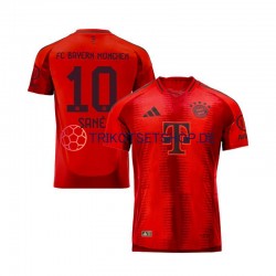 FC Bayern München Leroy Sane 10 2024-2025 Herren Trikot Heim Rot Kurzarm