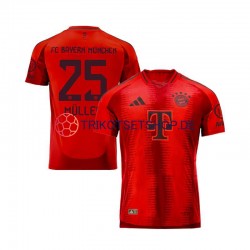 FC Bayern München Thomas Muller 25 2024-2025 Herren Trikot Heim Rot Kurzarm