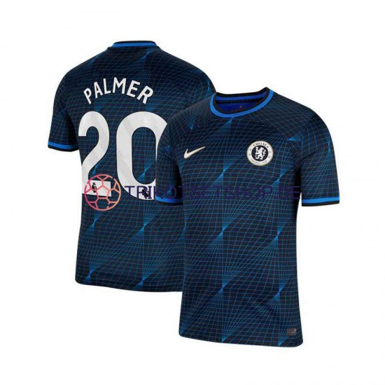 Chelsea Cole Palmer 20 2023-2024 Herren Trikot Auswärts Blau Kurzarm