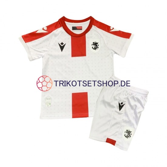 Georgien 2024 Kinder Trikotset Heim Kurzarm