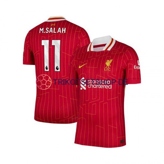 Liverpool Mohamed Salah 11 2024-2025 Herren Trikot Heim Rot Kurzarm