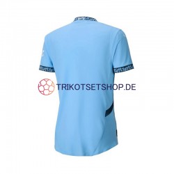 Manchester City 2024-2025 Herren Trikot Heim Blau Kurzarm